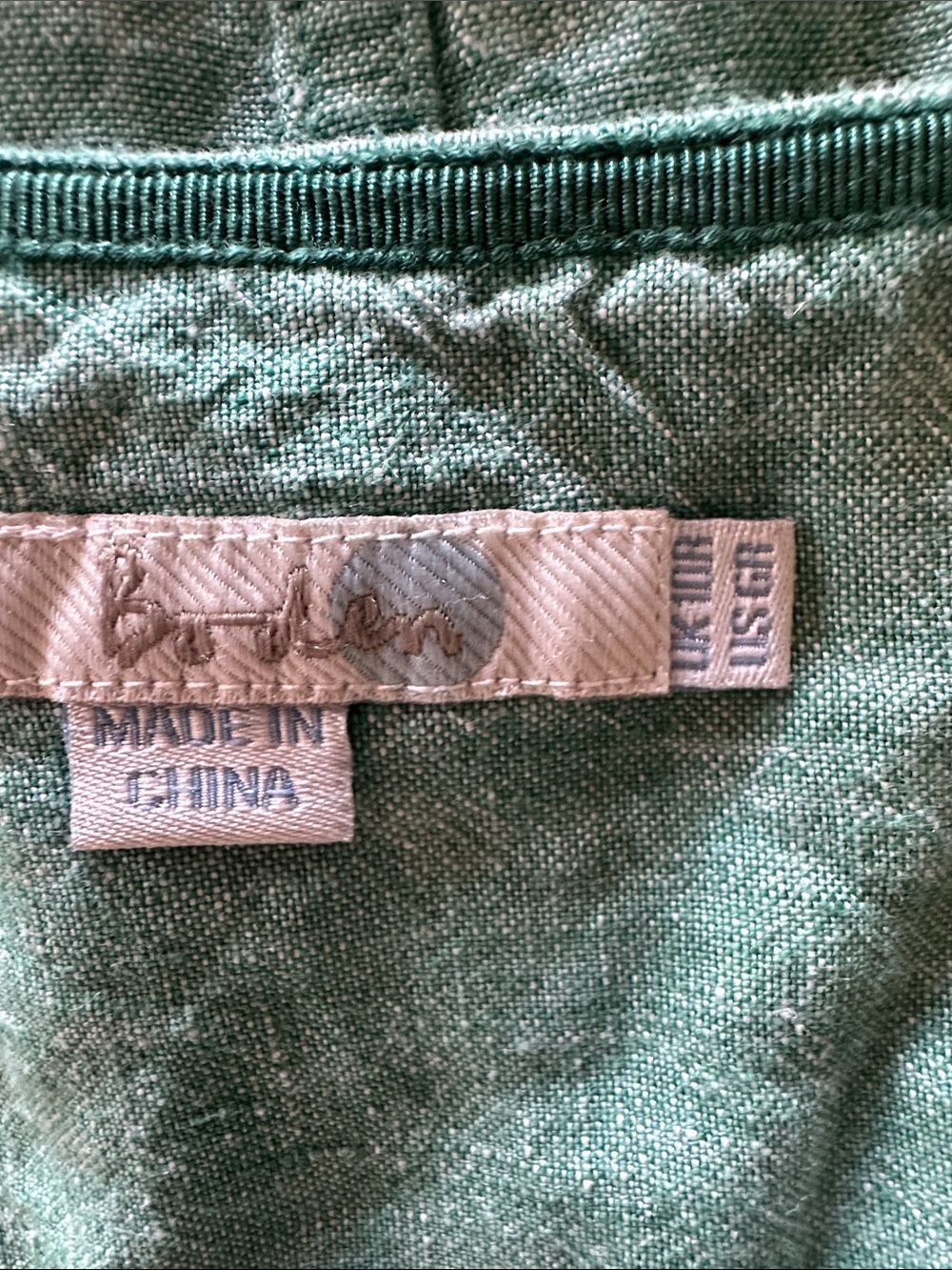 Boden Women's Mini Dress in Mint Green